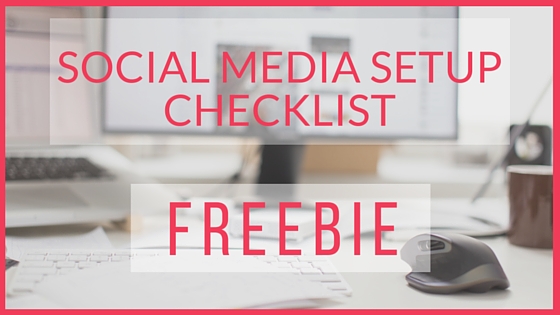 Social Media Checklist Free Download